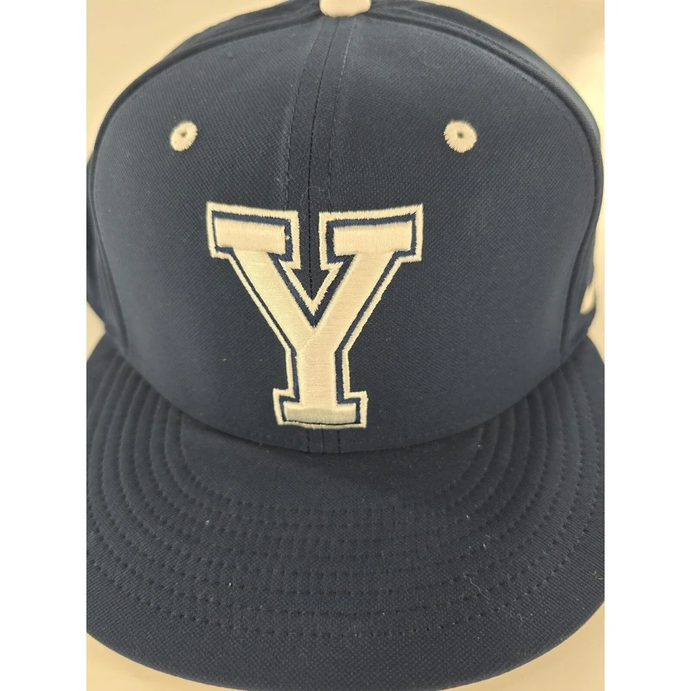 Brigham Young BYU Cougars Nike College Navy Blue Flat‎ Bill Cap Hat Adult Size 7
